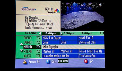 charter communications tv guide